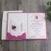 Invitation Card With Velvet Holder Modern Invitation Card Customized